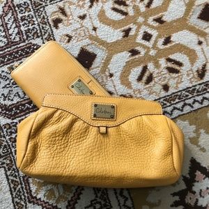 Brand New Cole Haan Clutch with Matching Wallet